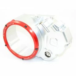 Trasmissioni Carter Frizione Ducabike Ccdv03 Argento Rosso