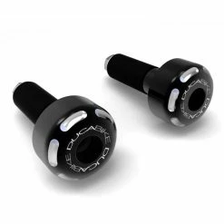 Terminali Manubrio Ducabike Contrappesi Universali Nero