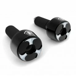 Terminali Manubrio Ducabike Contrappesi Universali Cm08 Nero