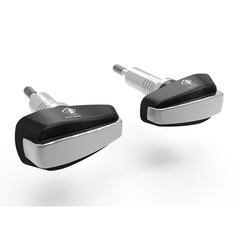 Protezioni Telaio Ducabike Ptm03 Nero Argento 3 Protezioni Telaio Ducabike Ptm03 Nero Argento